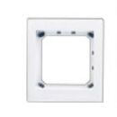 STR 13101S Modulträger MT 1 
silber (RAL 9006)