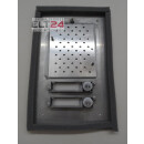 STR 14021N  TTR-2N  Türstation Audio Robusto  Frontplatte Edelstahl V4A 2 Namensschilder und 2 Klingelknöpfe Frontplatte B 160mm x H 244mm