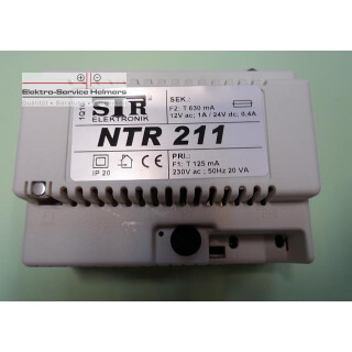 STR29632 Trafo NTR 211 Netztransformator 8V AC / 1A, 24V AC / 0,4 A