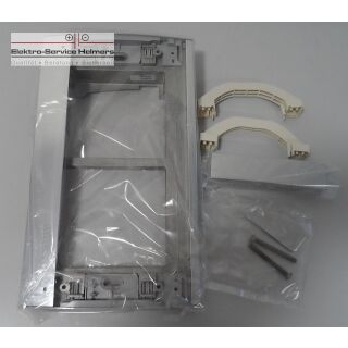 Bticino 350221 Rahmen und Modulträger  für 2 Module  Farbe: Allmetal