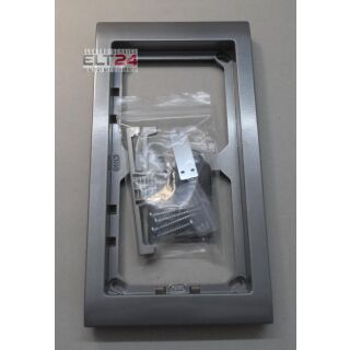 STR 13201T Modulträger  MT2 für Unterputz- oder Aufputztürstationen Farbe:titan