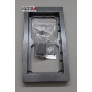 STR 13201DG Modulträger MT2  für Unterputz- oder Aufputztürstationen Farbe:dunkelgrau