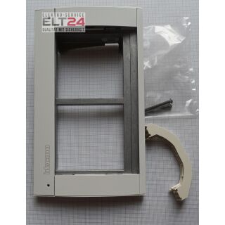 Bticino 350222 Rahmen und Modulträger  2 Module Farbe: Allwhite