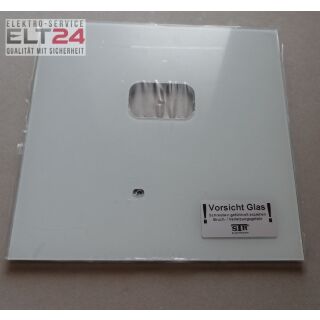 STR 33375W Abdeck-Dekorplatte für VFS40/VFS45 weiß Abmessung:  B 255 x H 255 x T 3 mm