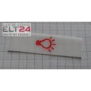 STR 4097009  AV3 Schildeinlage aus Kunststoff mit...