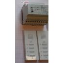10413UC32  Gira TX44 Audio System  2 Draht Türsprechanlagen Set  Codeschloss  für 2 Familienhaus  mit Aussenstation TX  unter Putz mit Codeschloss Tastatur, 2 Freisprechstation und Steuergerät